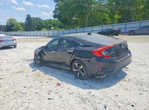 JHMFC1F97JX021481 2018 HONDA CIVIC Черный Задняя левая четверть