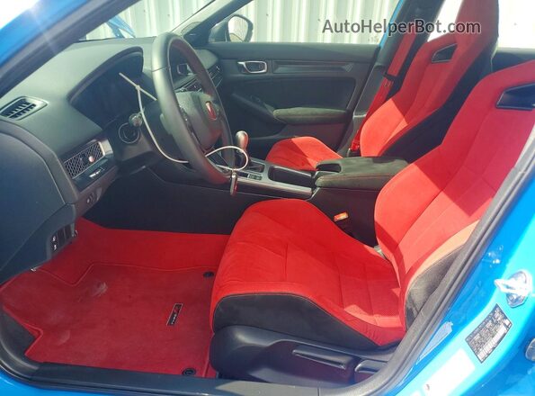 JHMFL5G45PX000552 2023 HONDA CIVIC Blue წინა სალონის ხედი
