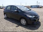 2016 Honda Fit Lx Black vin: JHMGK5H58GS010892