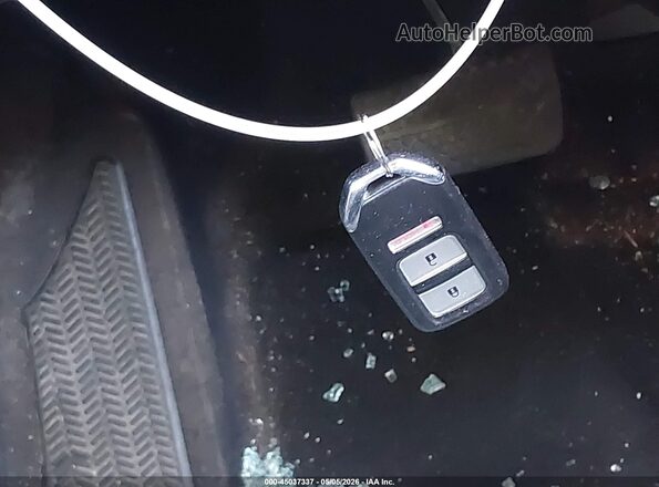 JHMGK5H77GS004910 2016 HONDA FIT Красный Вид панели приборов