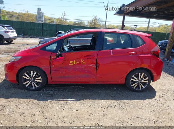 JHMGK5H77GS004910 2016 HONDA FIT Красный Панорамный вид салона 360°