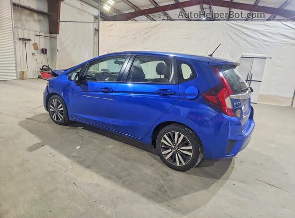 JHMGK5H77HS022258 2017 HONDA FIT Blue Tył lewy
