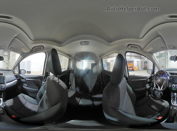 JHMGK5H77HS022258 2017 HONDA FIT Blue Widok naklejki z numerem VIN
