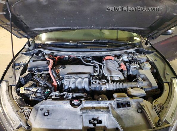 JHMZC5F12JC011303 2018 HONDA CLARITY Серый Вид задней части салона