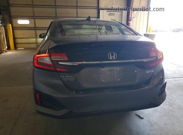 JHMZC5F12JC011303 2018 HONDA CLARITY Серый Вид сзади