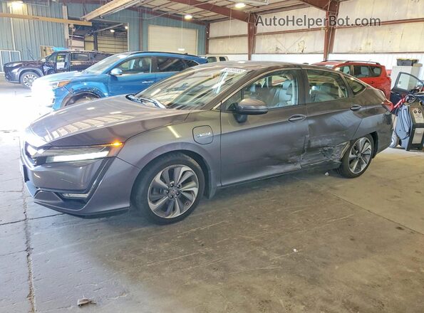 JHMZC5F12JC011303 2018 HONDA CLARITY Серый Передняя левая четверть