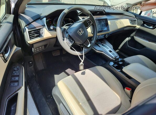 JHMZC5F12JC020177 2018 HONDA CLARITY White Vista del salpicadero
