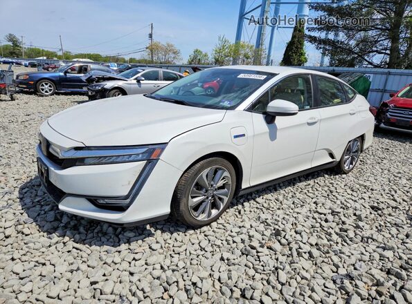 JHMZC5F12JC020177 2018 HONDA CLARITY White Vista tres cuartos delantera izquierda