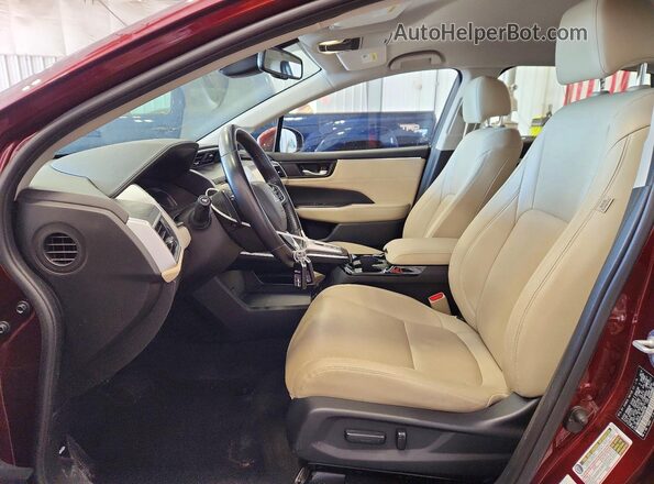 JHMZC5F30JC000706 2018 HONDA CLARITY Красный Вид салона спереди