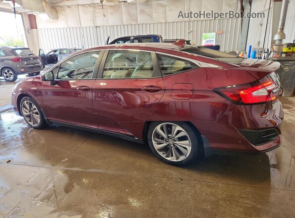 JHMZC5F30JC000706 2018 HONDA CLARITY Красный Задняя левая четверть