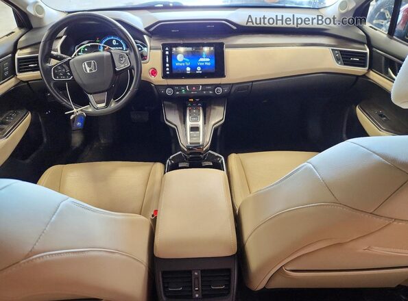 JHMZC5F30JC000706 2018 HONDA CLARITY Красный Вид панели приборов