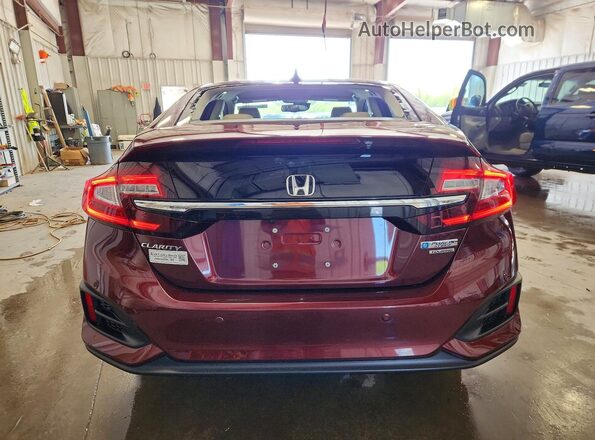 JHMZC5F30JC000706 2018 HONDA CLARITY Красный Вид сзади