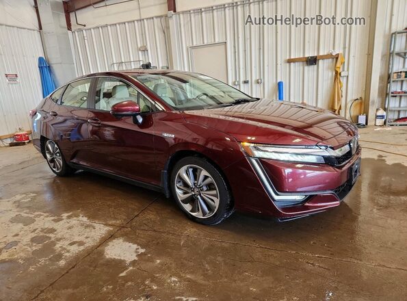 JHMZC5F30JC000706 2018 HONDA CLARITY Красный Передняя правая четверть