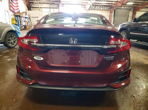 JHMZC5F31JC001511 2018 HONDA CLARITY Бордовый Вид сзади