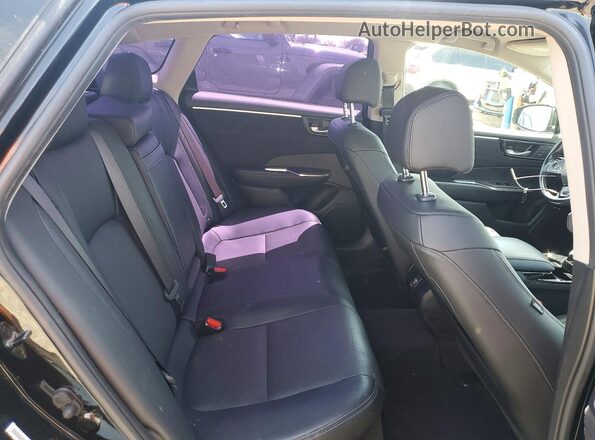 JHMZC5F32JC006930 2018 HONDA CLARITY Black Vista de los asientos traseros