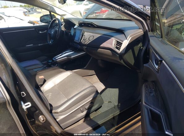 JHMZC5F32JC017796 2018 HONDA CLARITY PLUG-IN HYBRID Black Front interior view