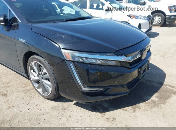 JHMZC5F32JC017796 2018 HONDA CLARITY PLUG-IN HYBRID Black Front view