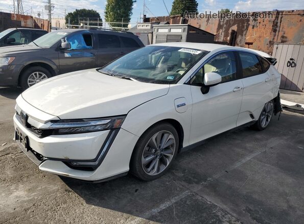 JHMZC5F34JC008355 2018 HONDA CLARITY White Vista tres cuartos delantera izquierda