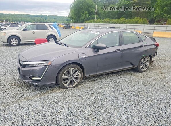 JHMZC5F34JC013099 2018 HONDA CLARITY Silver Առջևի ձախ երեք քառորդ տեսարան