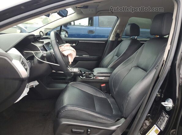 JHMZC5F34KC003755 2019 HONDA CLARITY Черный Вид салона спереди