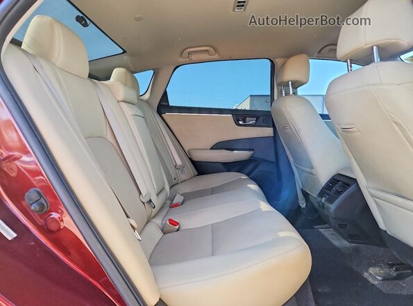 JHMZC5F38JC005118 2018 HONDA CLARITY Red Հետևի նստատեղերի տեսք