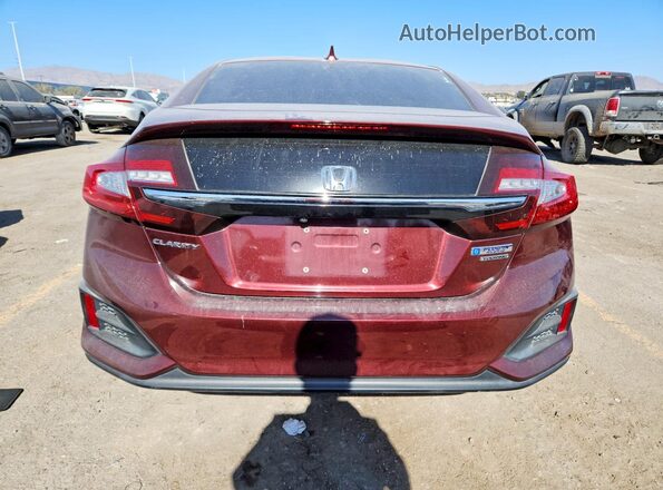 JHMZC5F38JC005118 2018 HONDA CLARITY Red Հետևի տեսք
