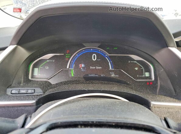JHMZC5F38KC005041 2019 HONDA CLARITY Black Вид щитка приладів