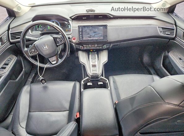 JHMZC5F39JC001319 2018 HONDA CLARITY Silver Vista del salpicadero