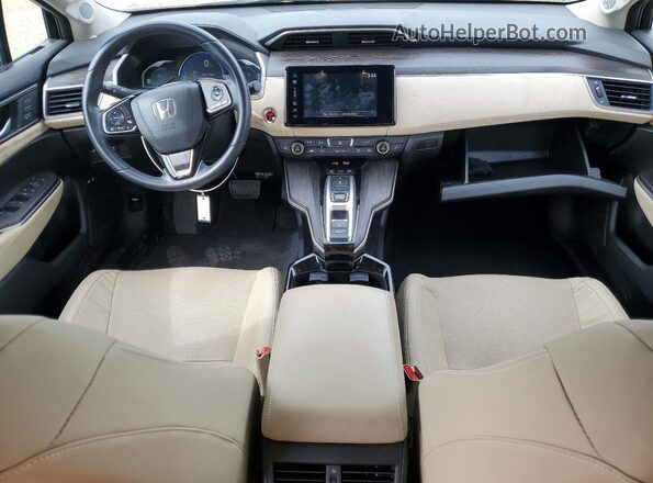 JHMZC5F39JC007346 2018 HONDA CLARITY Белый Вид панели приборов