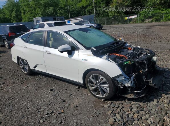 JHMZC5F39JC016581 2018 HONDA CLARITY Белый Передняя правая четверть