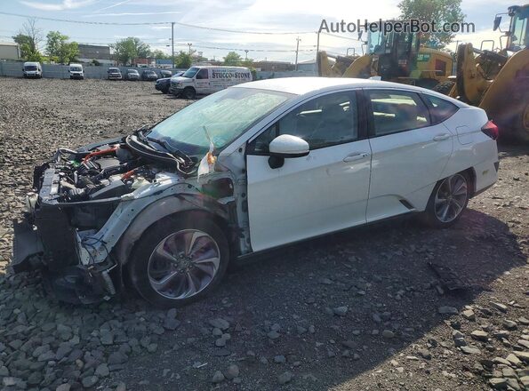 JHMZC5F39JC016581 2018 HONDA CLARITY Белый Передняя левая четверть