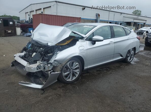 JHMZC5F39JC019075 2018 HONDA CLARITY Серебряный Передняя левая четверть
