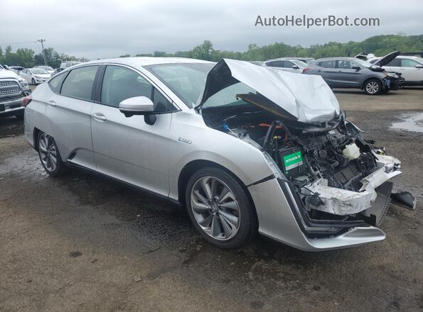 JHMZC5F39JC019075 2018 HONDA CLARITY Серебряный Передняя правая четверть