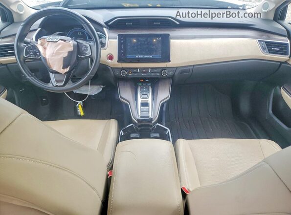JHMZC5F3XJC007324 2018 HONDA CLARITY Green Widok deski rozdzielczej