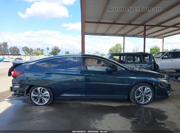 JHMZC5F3XJC015567 2018 HONDA CLARITY PLUG-IN HYBRID Green 360 interior view