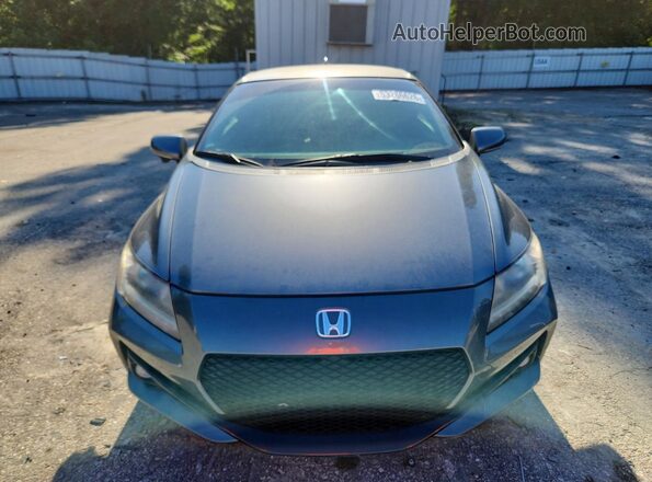 JHMZF1D60GS000765 2016 HONDA CR-Z Blue Դիմացի տեսք