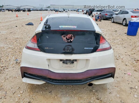 JHMZF1D65GS000034 2016 HONDA CR-Z White Vista trasera