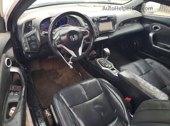 JHMZF1D65GS000034 2016 HONDA CR-Z White Vista del salpicadero