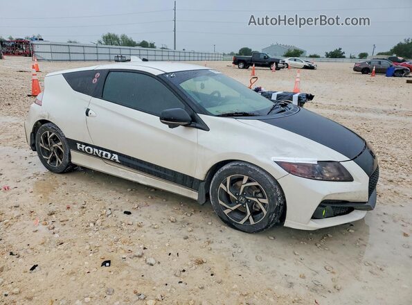 JHMZF1D65GS000034 2016 HONDA CR-Z White Delantero derecho