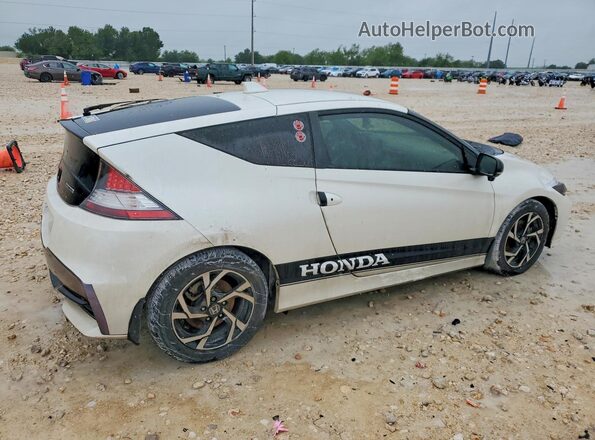 JHMZF1D65GS000034 2016 HONDA CR-Z White Trasero derecho