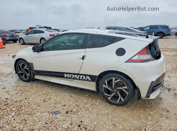 JHMZF1D65GS000034 2016 HONDA CR-Z White Trasero izquierdo