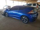 2016 Honda Cr-z Ex Синий vin: JHMZF1D67GS000553