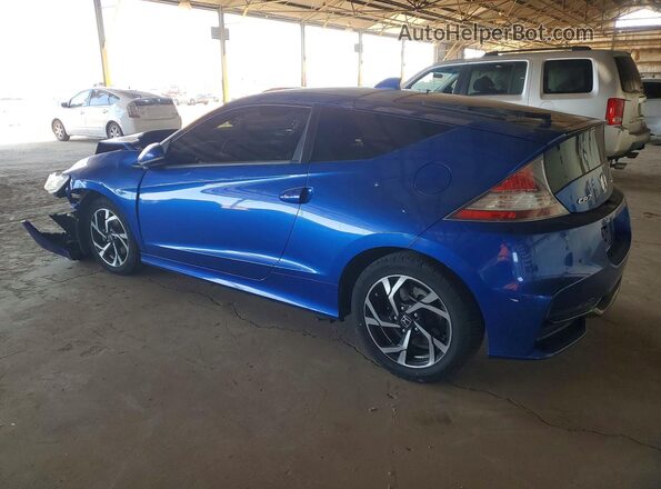 JHMZF1D67GS000553 2016 HONDA CR-Z Синий Задняя левая четверть