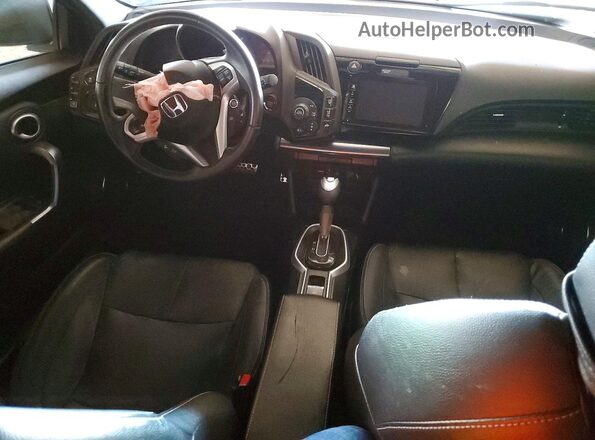 JHMZF1D67GS000553 2016 HONDA CR-Z Синий Вид панели приборов