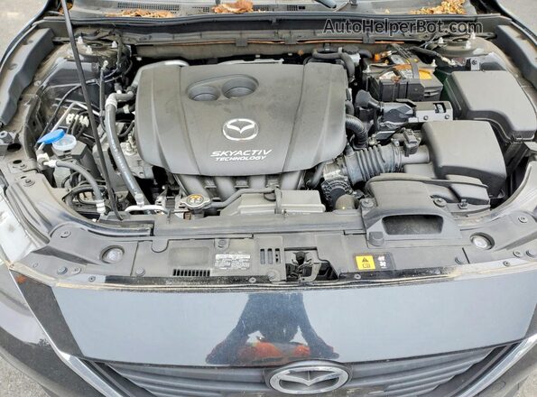JM1BM1U77G1346836 2016 MAZDA 3 Черный Вид задней части салона