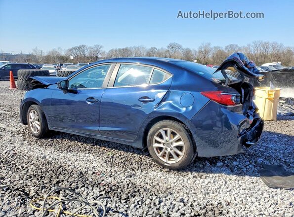JM1BM1U7XG1332526 2016 MAZDA 3 Синий Задняя левая четверть