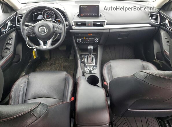 JM1BM1X31G1294404 2016 MAZDA 3 Белый Вид панели приборов