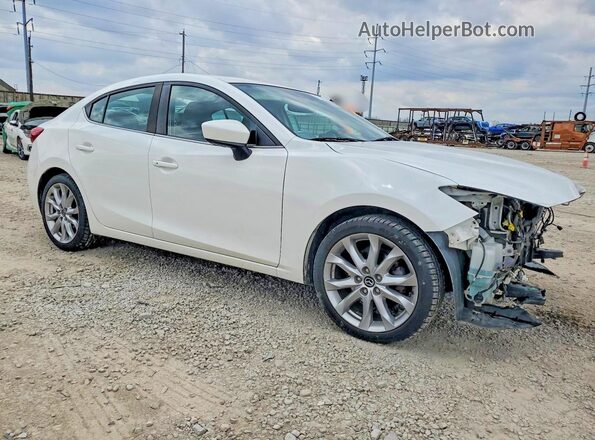 JM1BM1X31G1294404 2016 MAZDA 3 Белый Передняя правая четверть