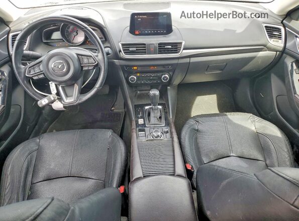 JM1BN1M30H1135019 2017 MAZDA 3 Белый Вид панели приборов