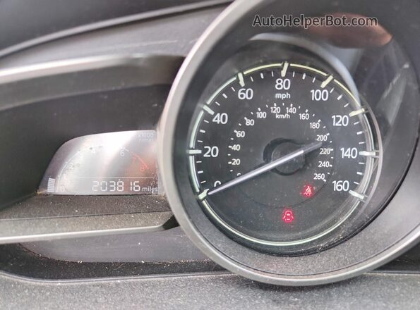 JM1BN1U78H1102174 2017 MAZDA 3 Угольный Вид щитка приборов
